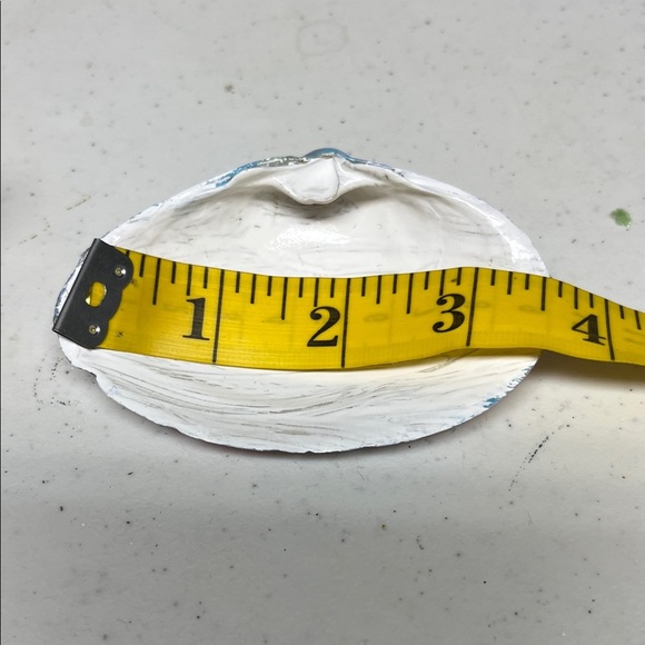 Hand Painted Colorful Seashell Decor - Picture 3 of 4